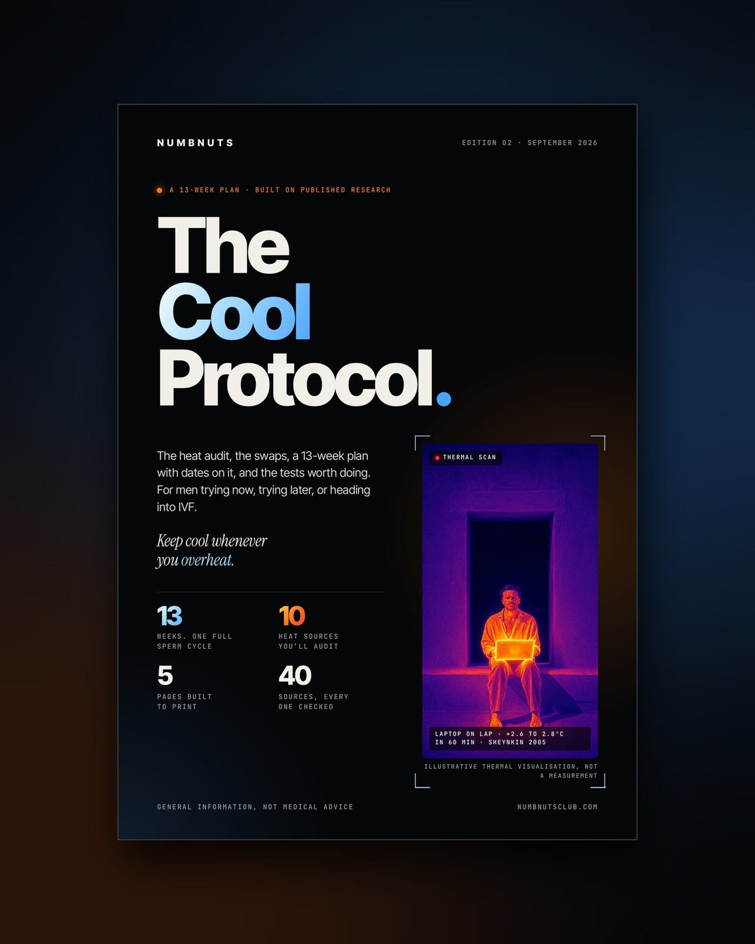 The Cool Protocol, Edition 02: a 28-page, research-backed 13-week plan by NumbNuts